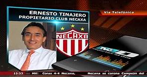 Ernesto Tinajero habla del campeonato de Necaxa