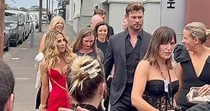 CHRIS HEMSWORTH AND WIFE ELSA ATTEND AACTA AWARDS