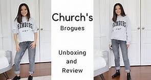 Church's Brogues| Oxford shoes| Unboxing| Review| Try On