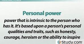 Leadership Power | Definition, Sources & Types