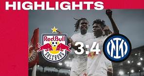 HIGHLIGHTS | FC Red Bull Salzburg 3-4 Inter | Karim Konate-Doppelpack reicht leider nicht