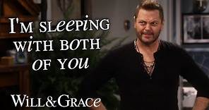 Everyone thirsting over Nick Offerman in Will & Grace | Will & Grace