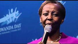 Minister Louise Mushikiwabo speaks at Rwanda Day in Amsterdam