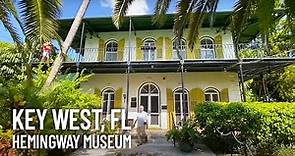 Inside Ernest Hemingway House Museum Walking Tour - Key West, Florida, USA
