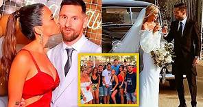 Messi attends Jordi Alba’s wedding