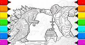 Digital Drawing Godzilla vs. Kong