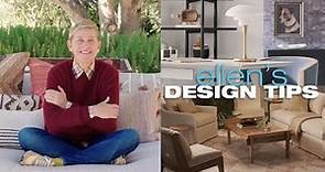 4 Home Design Tips from Ellen! | Time For Yourself... with Ellen (Episode 12)