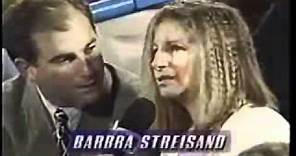 Barbra Streisand Andre Agassi - 1992 US Open - Barbras Zen Master Statement Interview