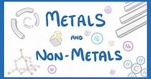 GCSE Chemistry - Metals and Non-Metals #10