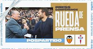 Rafa Benítez: "Guardo un gran recuerdo del Valencia" | RC Celta
