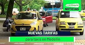Nuevas tarifas para taxis en Medellín - Teleantioquia Noticias
