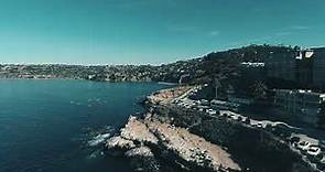 La Jolla, CA Surf and Cove, 4K Drone Video