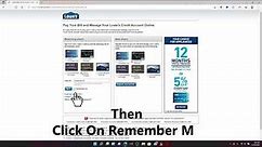How To Login Lowes Credit Card? Watch Easy Step By Step To Sign In Tutorial Video.