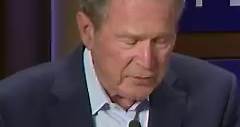 Former US President George W. Bush, 75, misspoke during a speech about democracy in Dallas -- and blamed the blunder on his age | CNN