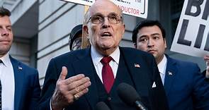 Rudy Giuliani files for bankruptcy