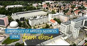 University of Applied Sciences Jena from above