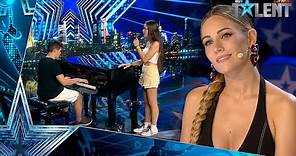 El amor de esta pareja de concursantes conquista a Edurne | Audiciones 8 | Got Talent España 2021