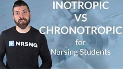 Inotropes & Chronotropes, what nurses need to know about giving these medications