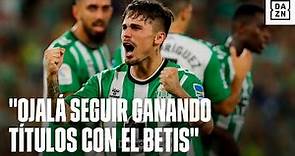 Rodri Sánchez: ''Sería un sueño estar siempre en 1ª división con el Betis'' | Entrevista completa