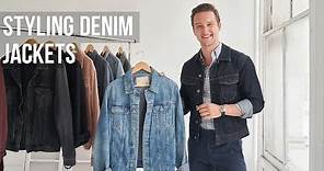 5 Different Styles of Denim Jackets for Men | Jean Jacket Outfit Ideas