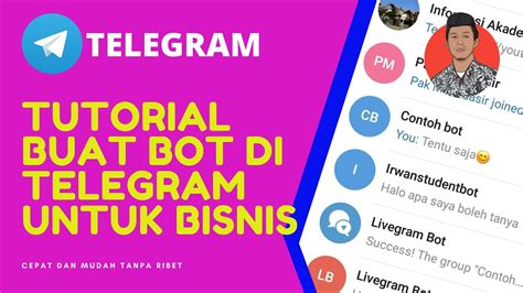 bot telegram bisnis