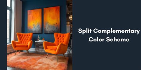 Split-Complementary Paint Color Scheme