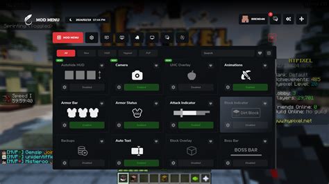 Feather Client for Minecraft