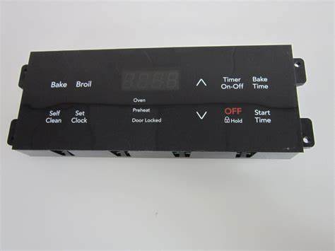 oven control board with wires
