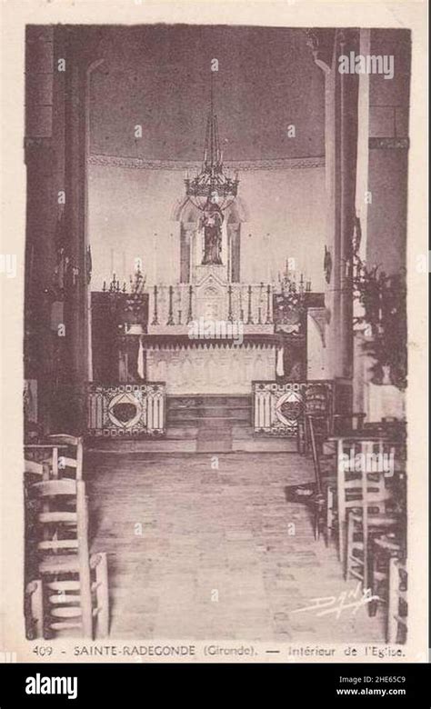 Église Sainte-Radegonde à Cladech