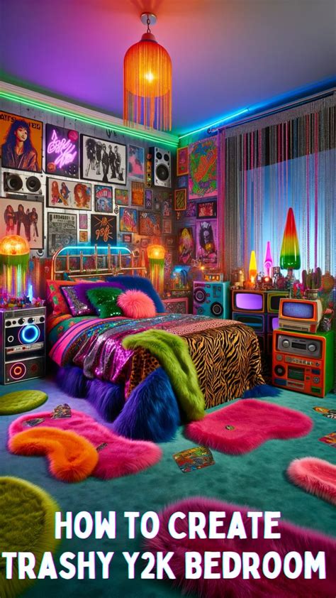 Key Colors and Patterns in Y2K Bedroom Design