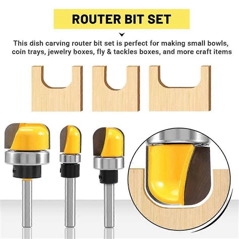 1/4 Template Router Bit