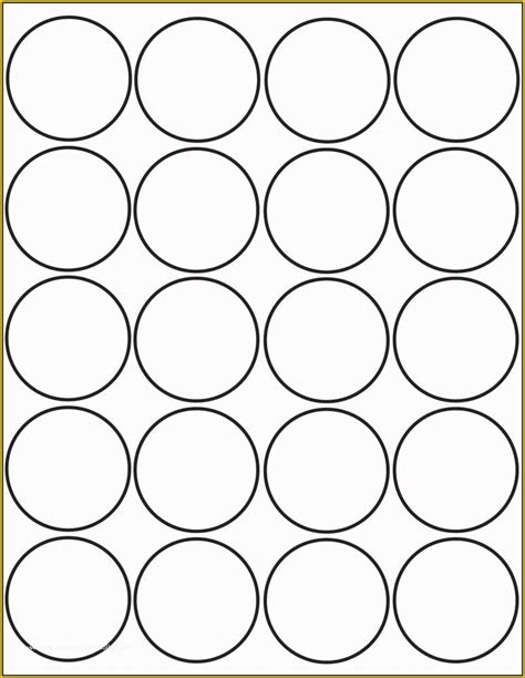 1.5 Inch Round Label Template Free