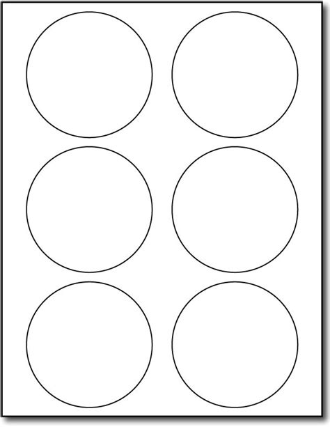1.5 Round Label Template