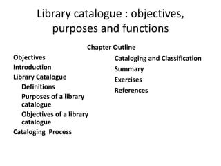 10 Functions Of Library Catalogue