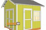 10 X Shed Plans