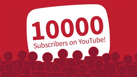 10,000 YouTube