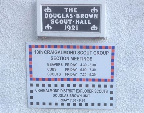 10th Craigalmond Scout Hall