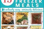 15 Easy Freezer Meals