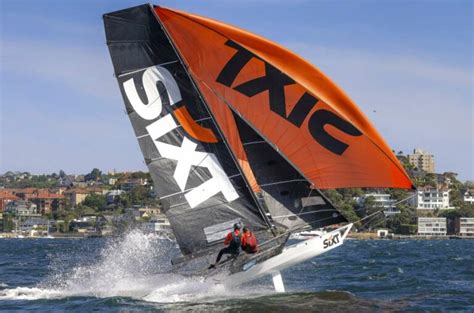 18ft Skiffs - Sixt team leads Spring Series