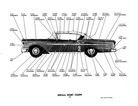 1958 Chevy Parts Catalog