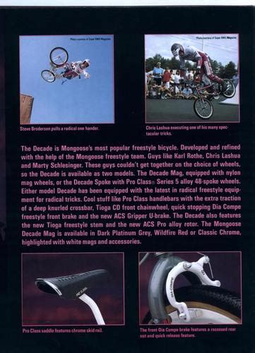 1988 Mongoose Catalog