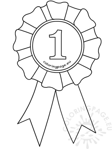 1st Place Ribbon Printable