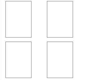 2 5 X 3 5 Card Template