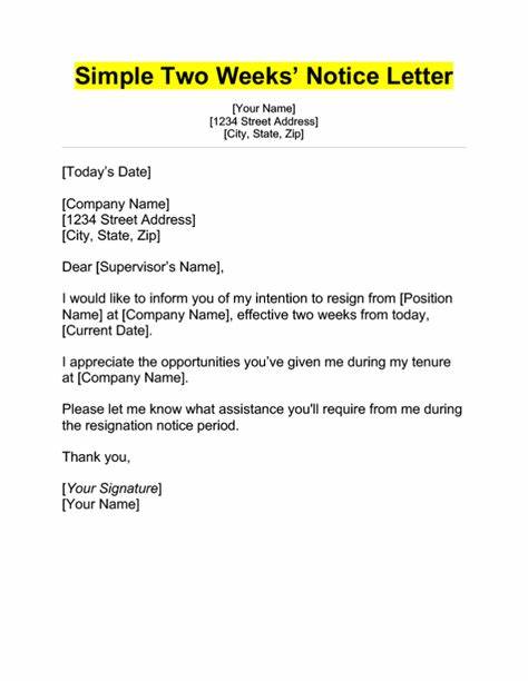 New week form letter 2 notice 454