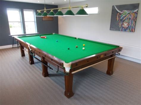 2 full size Snooker Tables