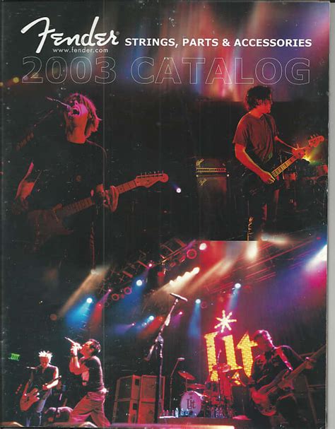 2003 Fender Catalog