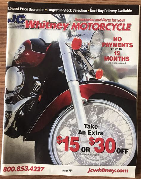 2003 Jc Whitney Motorcycle Catalog