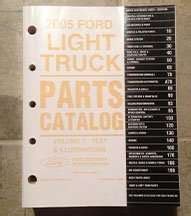 2005 Ford Excursion Parts Catalog