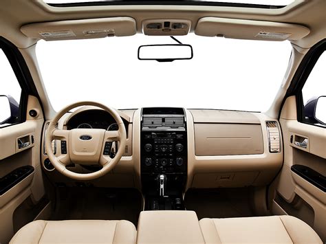 Interior of a 2011 Ford Escape Limited showcasing comfort and features