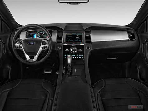 Interior view of a 2017 Ford Taurus showcasing its comfortable seating and modern dashboard